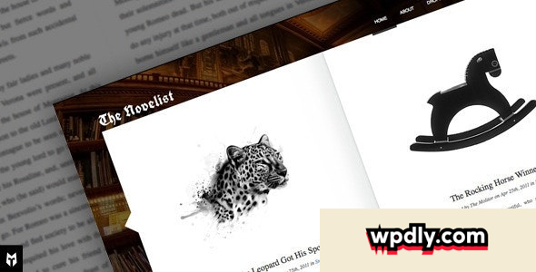the-novelist-v150---responsive-wp-theme-for-writers