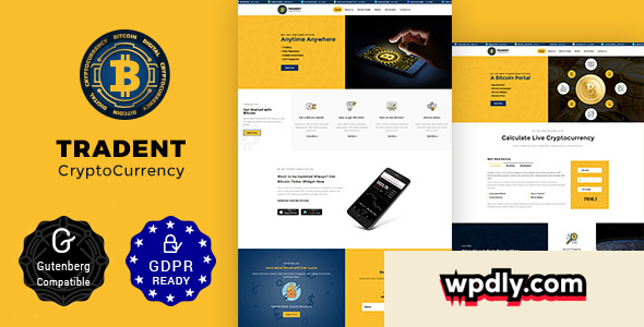 tradent-v22---bitcoin-cryptocurrency-theme