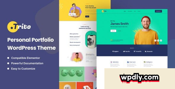trito-v100---personal-portfolio-wordpress-theme