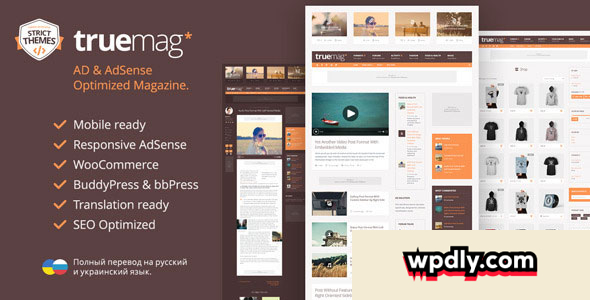 truemag-v138---ad--adsense-optimized-magazine