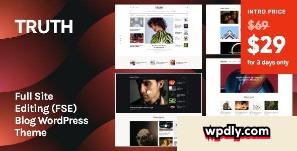 truth-v10---full-site-editing-fse-blog-wordpress-theme