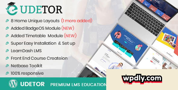 udetor-v230---lms-education-wordpress-theme