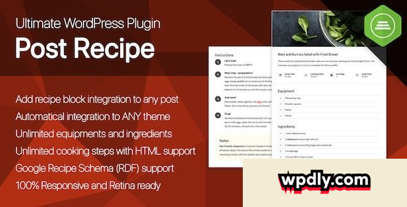 ultimate-post-recipe-v100---responsive-wordpress-posts-cooking-recipes-plugin
