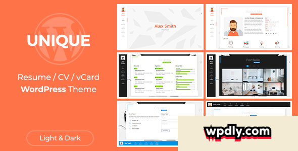 unique-v280---resume--cv-vcard