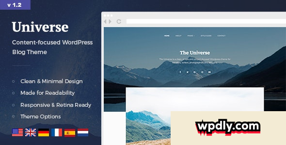 universe-v121---clean-amp-minimal-wordpress-blog-theme