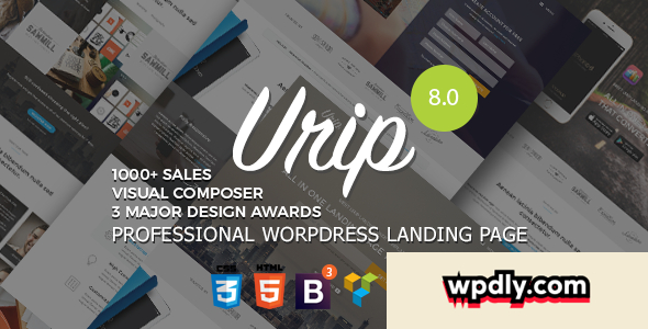 urip-v83---professional-wordpress-landing-page