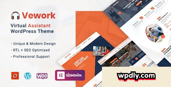 vework-v103---virtual-assistant-wordpress-theme