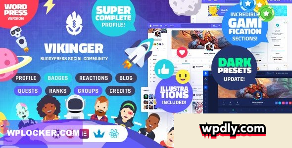 vikinger-v1918---buddypress-and-gamipress-social-community