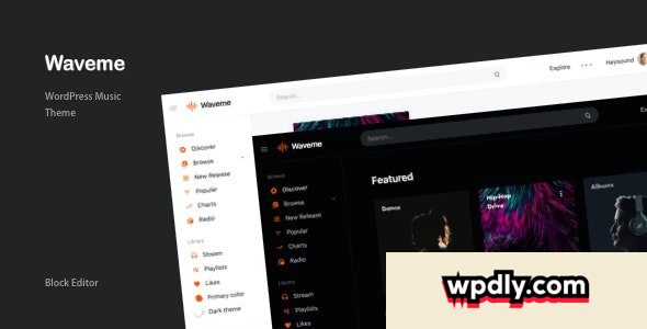 waveme-v93---music-platform-wordpress-theme