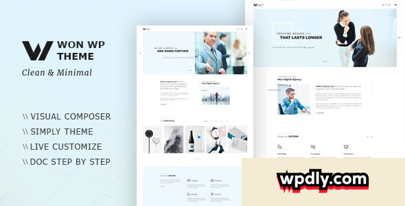 won-v124---creative-minimal-wordpress-theme