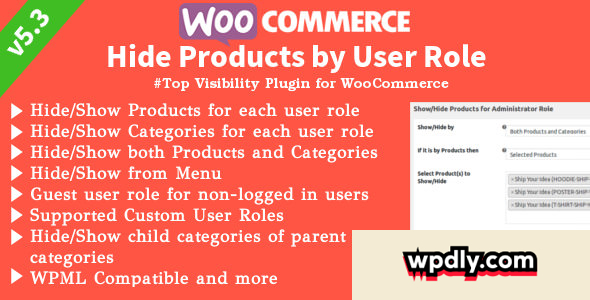 WooCommerce Hide Products v5.3