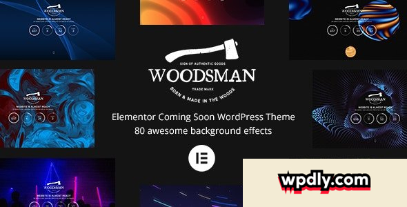woodsman-v400---elementor-coming-soon-wordpress-theme