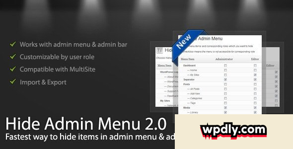 wordpress-hide-admin-menu-plugin-v309