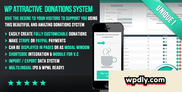 wp-attractive-donations-system-v125---easy-stripe-amp-paypal-donations