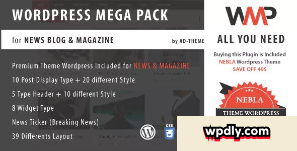 wp-mega-pack-for-news-blog-and-magazine-v10