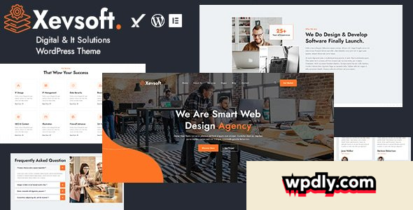 Xevsoft v1.0 – Digital & It Solutions WordPress Theme