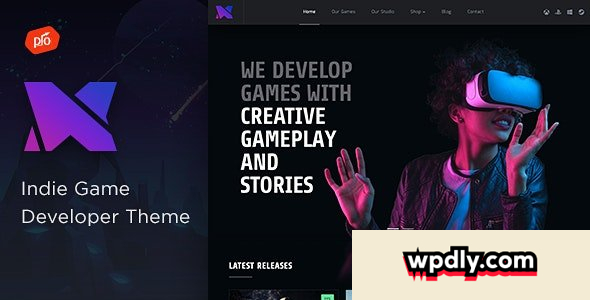 xion-v20---indie-game-developer-theme