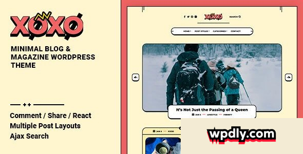 xoxo-v201---blog-amp-magazine-wordpress-theme