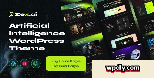 zex-v10---ai-image-generate-wordpress-theme