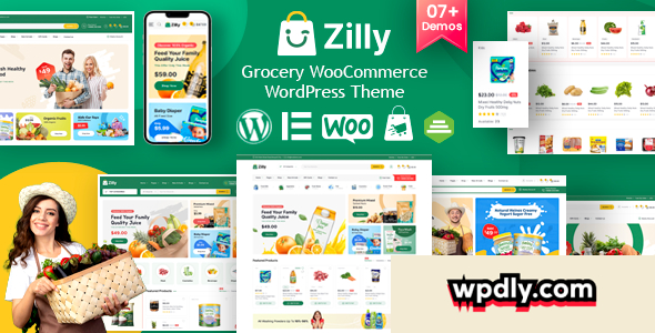 Zilly v3.2 – Grocery Store WooCommerce WordPress Theme